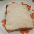 クック1FX93J☆'s cooksnap of when they made 梨のクリームチーズトースト♡.