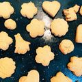 4歳の料理人's cooksnap of when they made バター無し きなこクッキー.