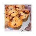 chanskp_'s cooksnap of when they made 簡単！チョコバナナマフィン.