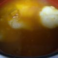 MANARON's cooksnap of when they made すいとんとカボチャのお味噌汁.
