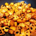 みたろう's cooksnap of when they made 簡単！れんこんさつま芋のうなぎのタレ炒め.