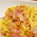 リエ☆kitchen's cooksnap of when they made 特損 カルボナーラ.