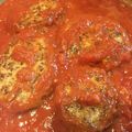 けいちき's cooksnap of when they made トマト缶で煮込みハンバーグ.