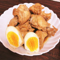 ゆ様♡'s cooksnap of when they made 鶏手羽元とゆで卵の甘酢煮.