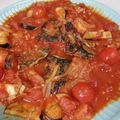tkiriba's cooksnap of when they made 液体塩こうじで秋刀魚のトマト煮♪.