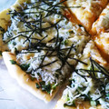 ざじよ's cooksnap of when they made ネギとしらすの簡単ピザ.