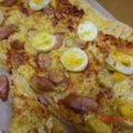 ゆけり３兄弟's cooksnap of when they made ランチに！HBで25センチ3枚ピザ生地.