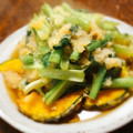 ちゃちゃまる26's cooksnap of when they made 揚げカボチャと小松菜のおろし煮あえ*.