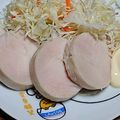 アイムソーリ's cooksnap of when they made 塩糖水でしっとり柔らか♡鶏ハム.