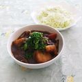 晴～♪'s cooksnap of when they made 豚肉ときのこたっぷりのブラウンシチュー.