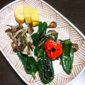 ひなたのねこやなぎ's cooksnap of when they made 簡単うますぎ！ピーマンは丸ごと焼く!.