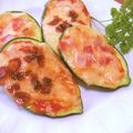woochee's cooksnap of when they made ひとくち★ズッキーニピザ♪.