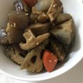 クックPW9C2T☆'s cooksnap of when they made レンコンとこんにゃくの煮物.