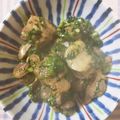 クックHQQF53☆'s cooksnap of when they made 砂肝炒め春菊ソース.