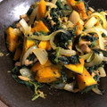 kyobobo's cooksnap of when they made かぼちゃとほうれん草のツナ炒め.