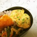 龍青空ママ's cooksnap of when they made ふんわり♪なめたけの卵焼き.