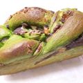 xxahiruxx's cooksnap of when they made 早焼き☆抹茶餡子ロール食パン.