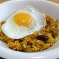 creeeampan's cooksnap of when they made 豆入りチーズカレーピラフ.