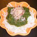 はるみはるこ's cooksnap of when they made めかぶと大根のサラダ.