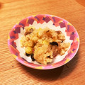 yuka119's cooksnap of when they made きのことさつまいもの♥炊き込みご飯.