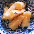 ♡こもれび♡'s cooksnap of when they made はちみつレモンのおさつ粉ふきいも。.