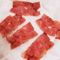 take♪aki♪'s cooksnap of when they made レンジで簡単♡カリカリベーコン.