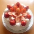 ﾏﾛﾝ☆ﾏﾛﾝ's cooksnap of when they made いちごのショートケーキ.