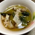 DWELL's cooksnap of when they made 青梗菜の豚バラ煮.