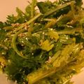 Eri☆Smbkr's cooksnap of when they made わさび菜のナムル.