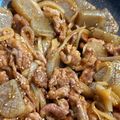 わらびのもち子's cooksnap of when they made ヘルシーにがっつり！豚肉こんにゃくの甘辛.