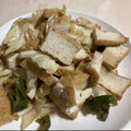 papikun's cooksnap of when they made キャベツと厚揚げのオイスター炒め.