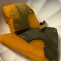 ☆ごはんできた☆'s cooksnap of when they made かぼちゃと油揚げの煮物.