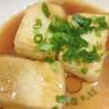 あやなんん's cooksnap of when they made 豆腐で簡単！優しい揚げ出し豆腐.