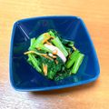 mococo29's cooksnap of when they made 小松菜と人参のレンジで簡単♪味噌おひたし.