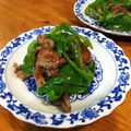 金魚のひらり's cooksnap of when they made 牛肉とピーマンのオイスター炒め.
