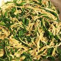 harukayuka's cooksnap of when they made ゴマ油香るピーマンとえのきのマヨポン炒め.