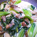 patepateco's cooksnap of when they made 簡単！鶏胸肉と青梗菜のクリーム煮.