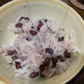 いちじっく's cooksnap of when they made ただ炊くだけ♪小豆ご飯.