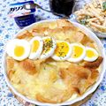 にやにやにゃにゃこ's cooksnap of when they made 甘くないパン・プディング.