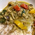 もちちん's cooksnap of when they made タイ風ぢゃないよ『和風＊グリーンカレー』.