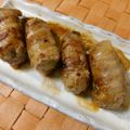 ひろみつばち's cooksnap of when they made あげおご当地グルメ「上尾串ぎょうざ」.