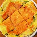 hamupuchi's cooksnap of when they made ２歳の娘が５分で完食！チーズチヂミ！.
