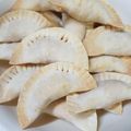 ダッフィ～'s cooksnap of when they made 餃子の皮で簡単パンプキンパイ♡親子でも.