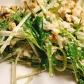 クックHJB3B6☆'s cooksnap of when they made 水菜とカニかまの白和え風サラダ.