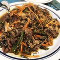 のらむーちょ's cooksnap of when they made 昆布つゆで簡単★牛肉×春雨チャプチェ.