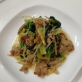くまやっこ's cooksnap of when they made 豚肉とターサイのオイスター炒め.