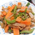 さくら＠料理修行中's cooksnap of when they made こんにゃくとピーマンの味噌炒め.