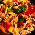 ame-ikuru's cooksnap of when they made 夏バテ防止に！豚肉と野菜のカレー炒め.