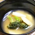 あ～ちゃんさ～ちゃん's cooksnap of when they made 美味しいんだよ！ブロッコリーのお味噌汁.