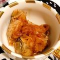 ♪りぼん♪'s cooksnap of when they made 舞茸の豚肉巻き　ケチャップ煮.